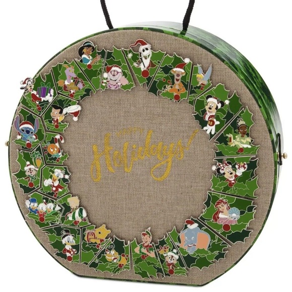 Disney Holiday Disney 24 Day Holiday Countdown Calendar Mystery Pin
